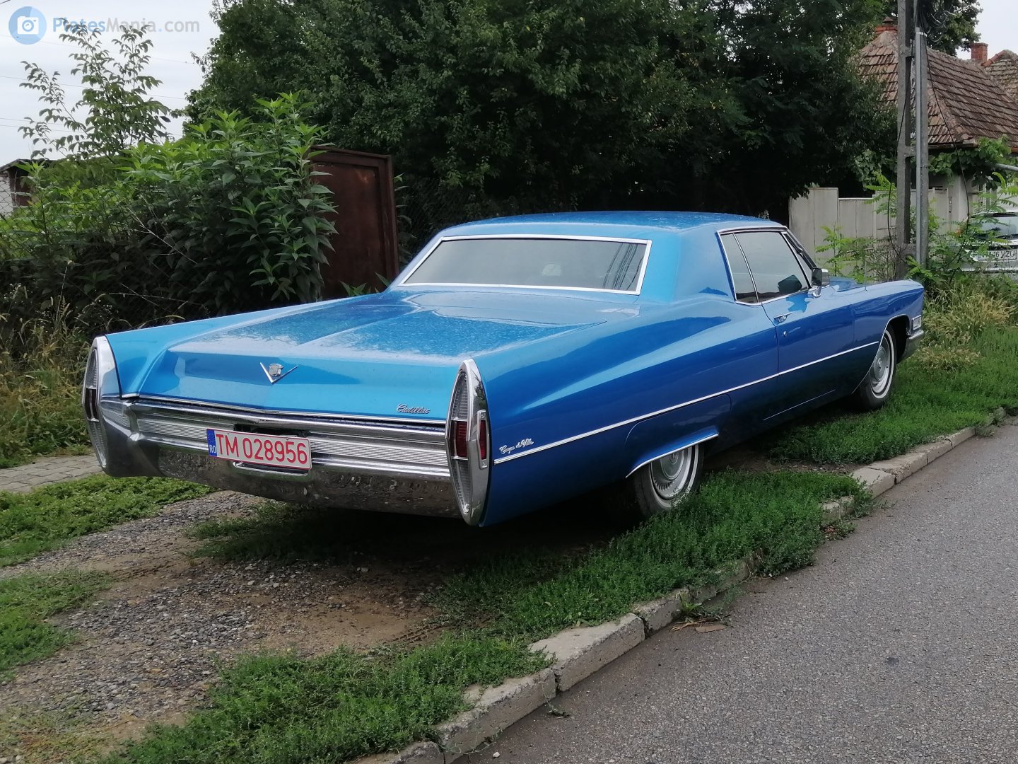TM 028956, Cadillac DeVille 3rd gen 1968 2-door Hardtop Coupé (68347; C-body), 3rd facelift, 1967–1968