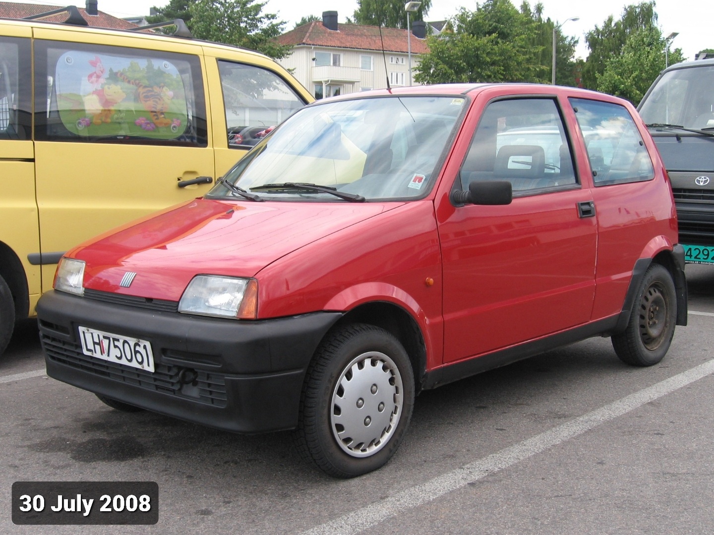 LH 75061, FIAT Cinquecento 1st gen (170), 1992–1998