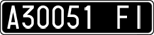 License plate of Italy, Cars (1927 year series)