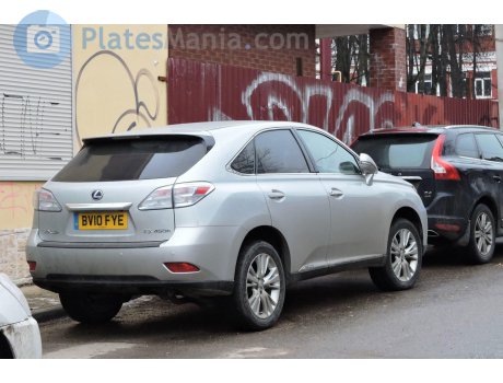 BV10 FYE, Lexus RX