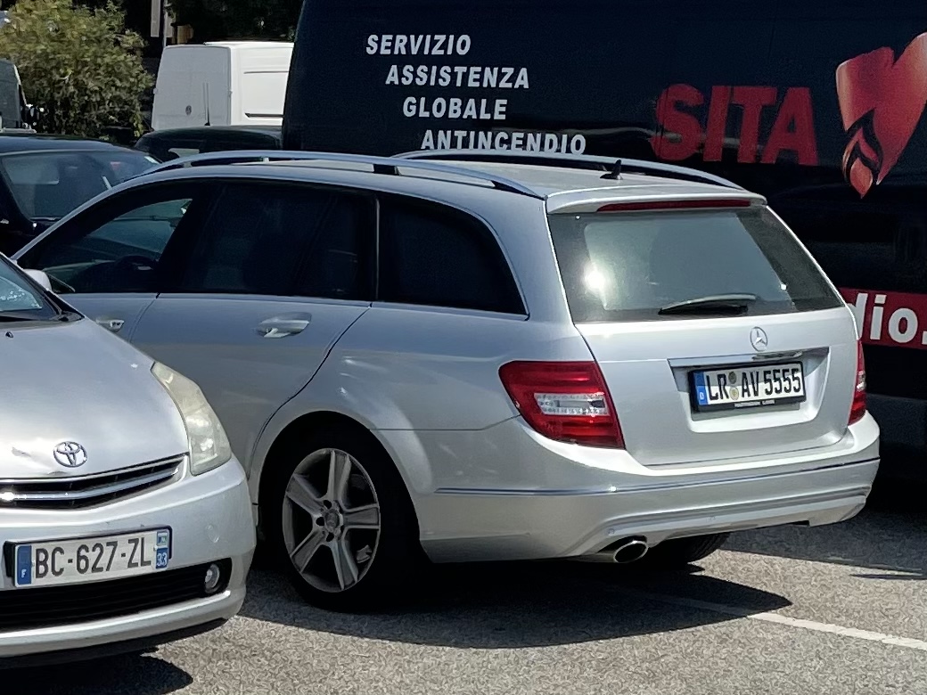 LR AV 5555, Mercedes-Benz C-Klasse 3rd gen Wagon (S204), 2007–2015