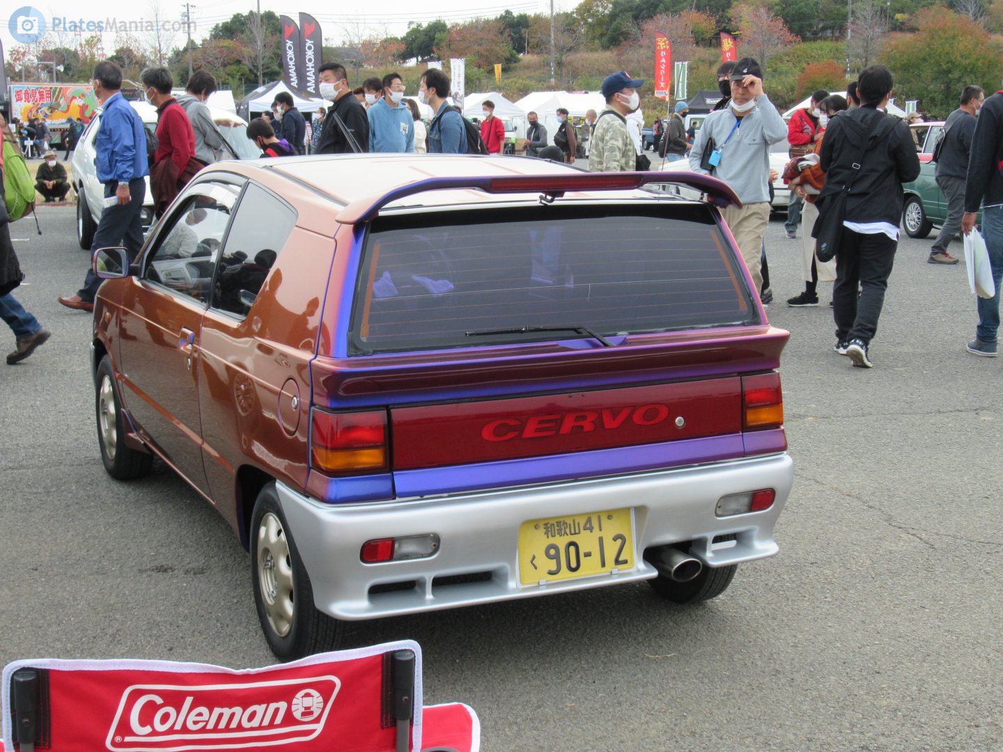 和歌山 41 く 9012, Suzuki Cervo 3rd gen (CG72V/CH72V), 1988–1990