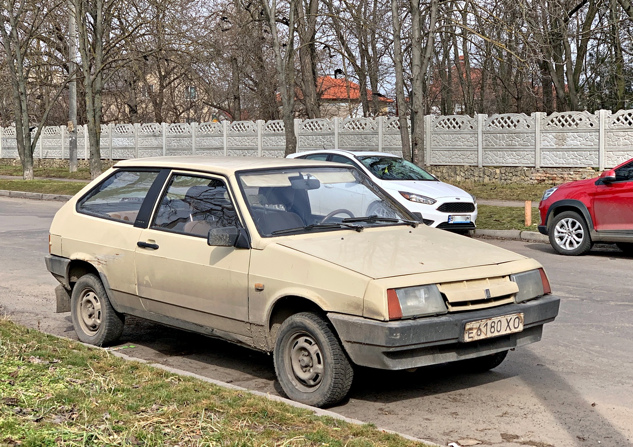 е 6180 ХО, Lada (VAZ) 2108 Спутник (Samara/Forma/Sputnik) 3-door Hatch, 1984–2003