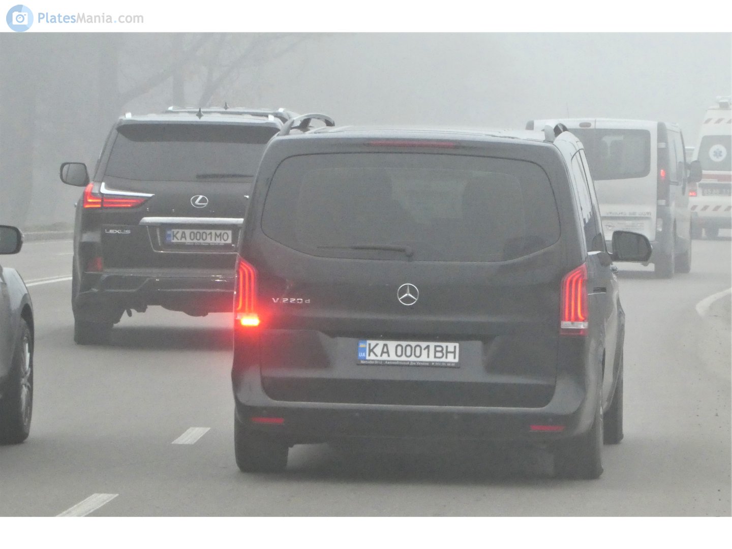 KA 0001 BH, Mercedes-Benz V-Klasse 3rd gen (W447), 2014–2023