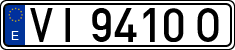 License plates of Spain, 1971 year series