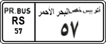 License plate of Egypt, Cars (1999)