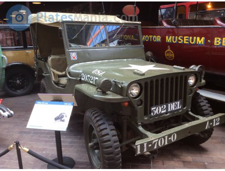 302 DEL, Willys MB