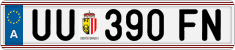 License plate of Austria, Regular plates