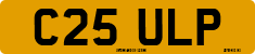 License plate of the United Kingdom, 1983 year system