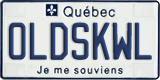 Quebec, Vanity Plates