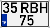 License plate of Turkey, Regular plates
