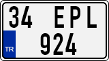 License plate of Turkey, Regular plates
