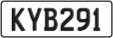 License plate of New Zealand, ABC1(23)