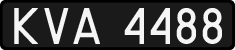 License plates of Poland, 1976 year system