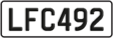 License plate of New Zealand, ABC1(23)