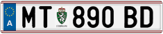 License plate of Austria, Regular plates