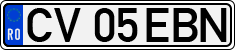 License plate of Romania, Regular plates