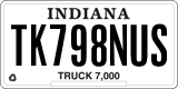 Indiana, TK123ABC (Truck)