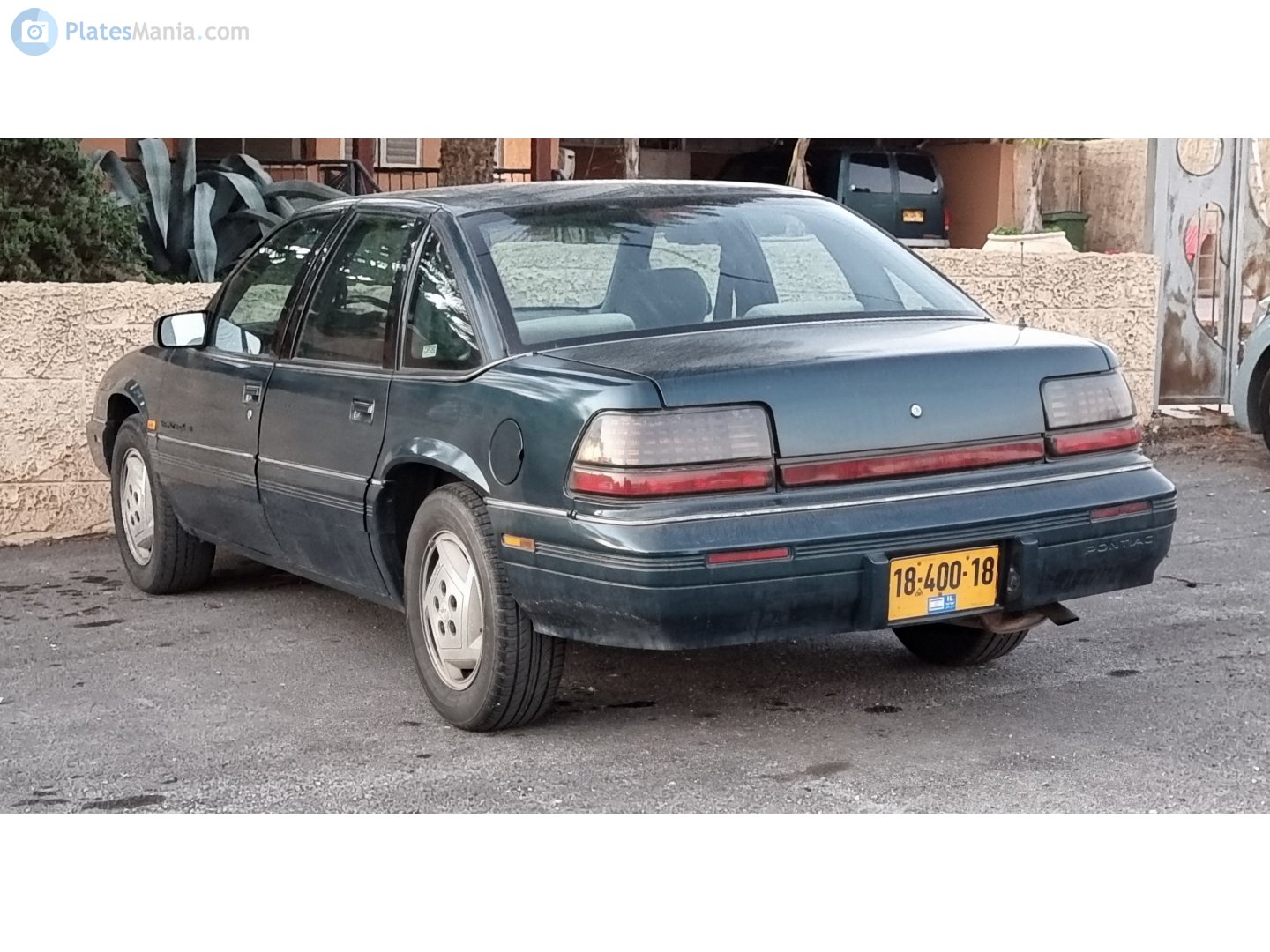18-400-18, Pontiac Grand Prix 5th gen 4-door Sedan (W-body), facelift, 1993–1996
