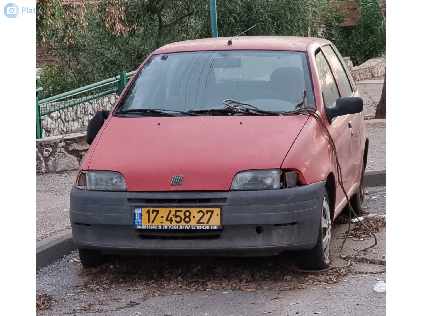 17-458-27, FIAT Punto 1st gen 5-door Hatch (176), 1993–2000