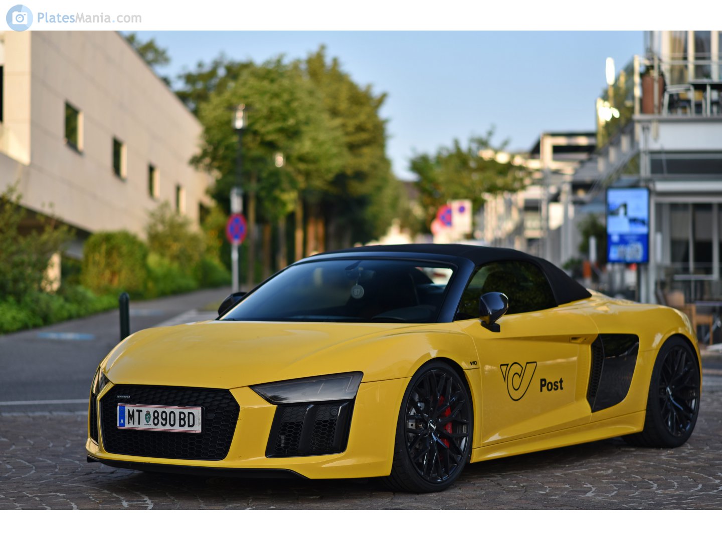 MT 890 BD, Audi R8 2nd gen Spyder (4S9/4SR), 2016–2018