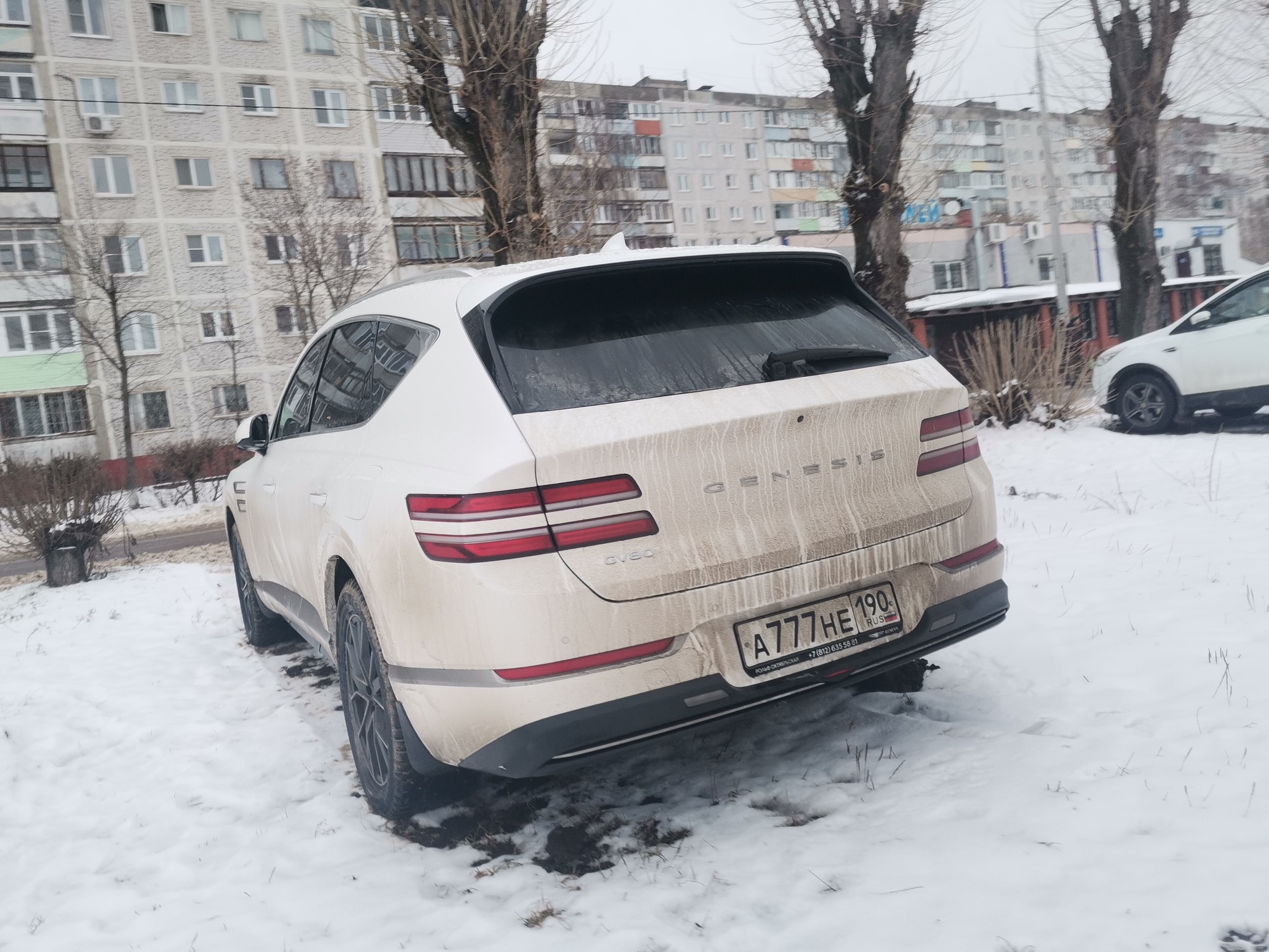 а 777 не 190, Genesis GV80 1st gen SUV (JX1), 2020–