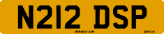 License plate of the United Kingdom, 1983 year system