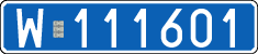 License plates of Poland, Diplomatic