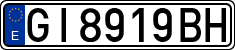 License plates of Spain, 1971 year series