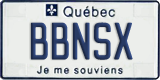 Quebec, Vanity Plates