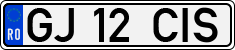 License plate of Romania, Regular plates