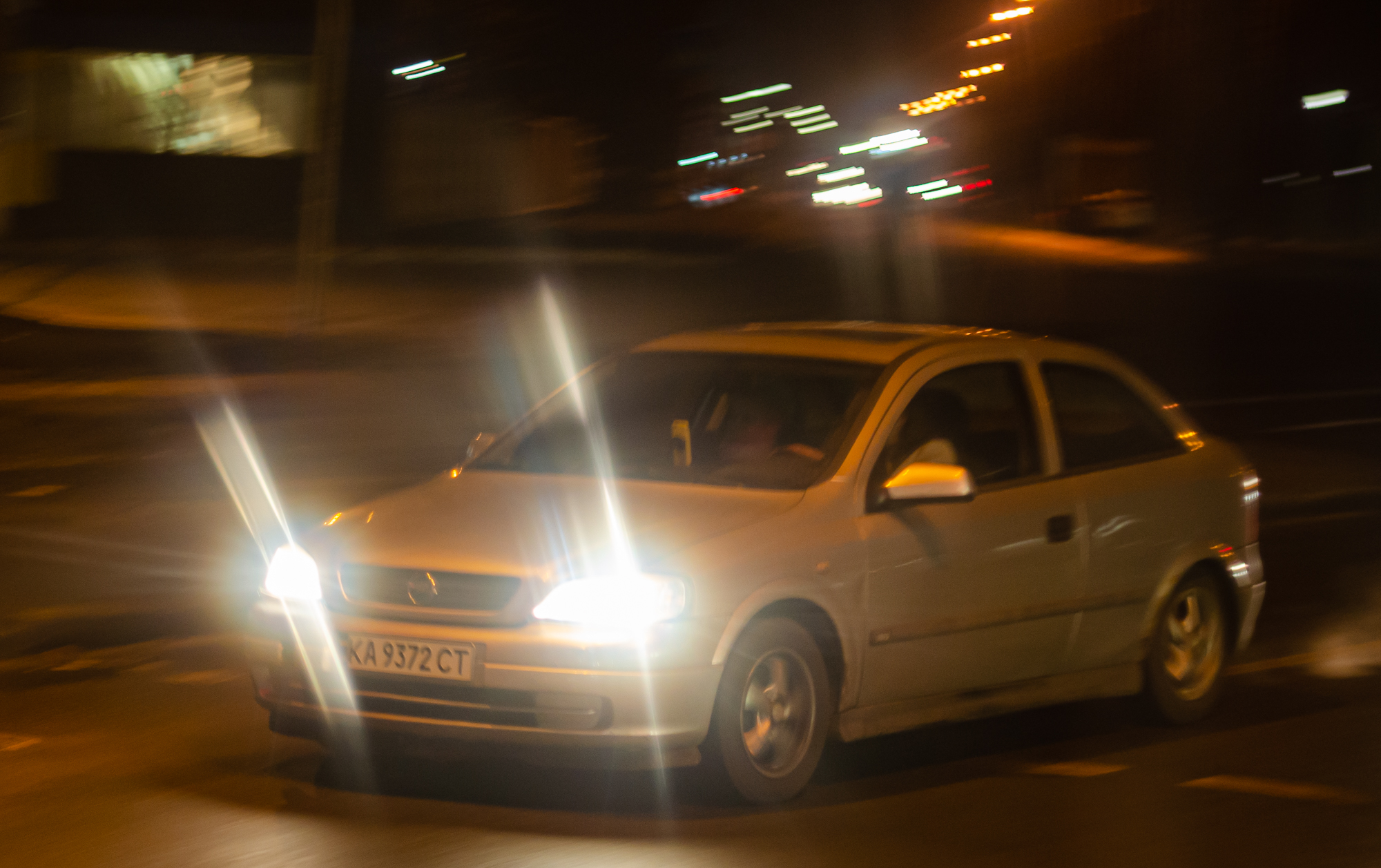 KA 9372 CT, Opel Astra 2nd gen 3-door Hatch (G; T98), 1998–2004