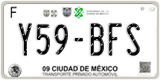 Mexico City (DF), Cars (A00-AAA)