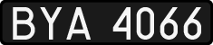 License plates of Poland, 1976 year system