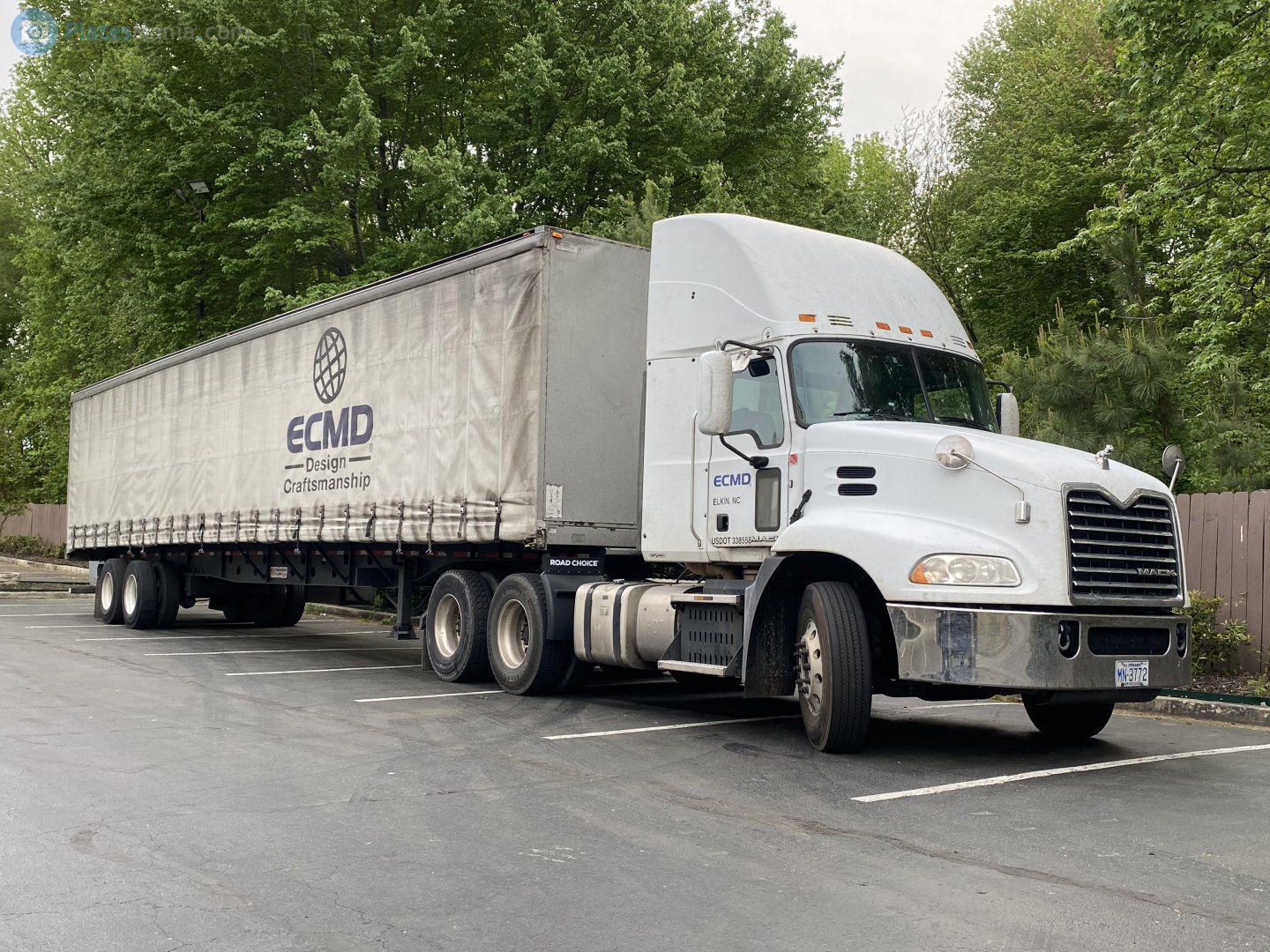 MN-3772, Mack Pinnacle 1st gen CXU, 2005­–2018