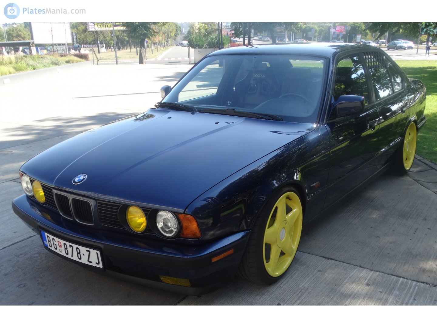 BG 878-ZJ, BMW 5 Series 3rd gen Sedan (E34), 1988–1995