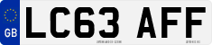 License plate of the United Kingdom, 2001 year system