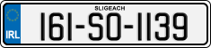License plate of Ireland, Regular plates