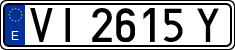 License plates of Spain, 1971 year series