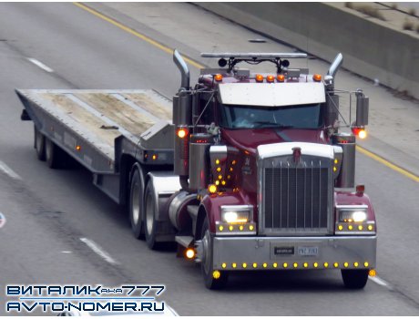 PVZ 3593, Kenworth W900