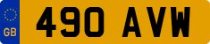 License plate of the United Kingdom, 1932 year system