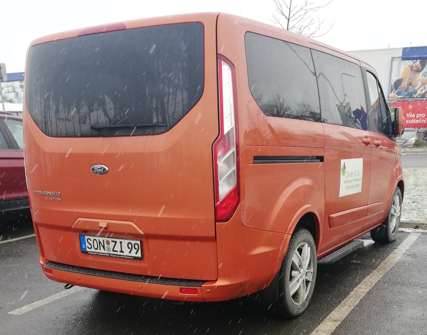 SON ZI 99, Ford Tourneo Custom 1st gen (V362; Global-market), 2012–2023