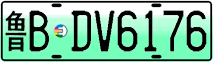 License plate of China, Electric vehicles