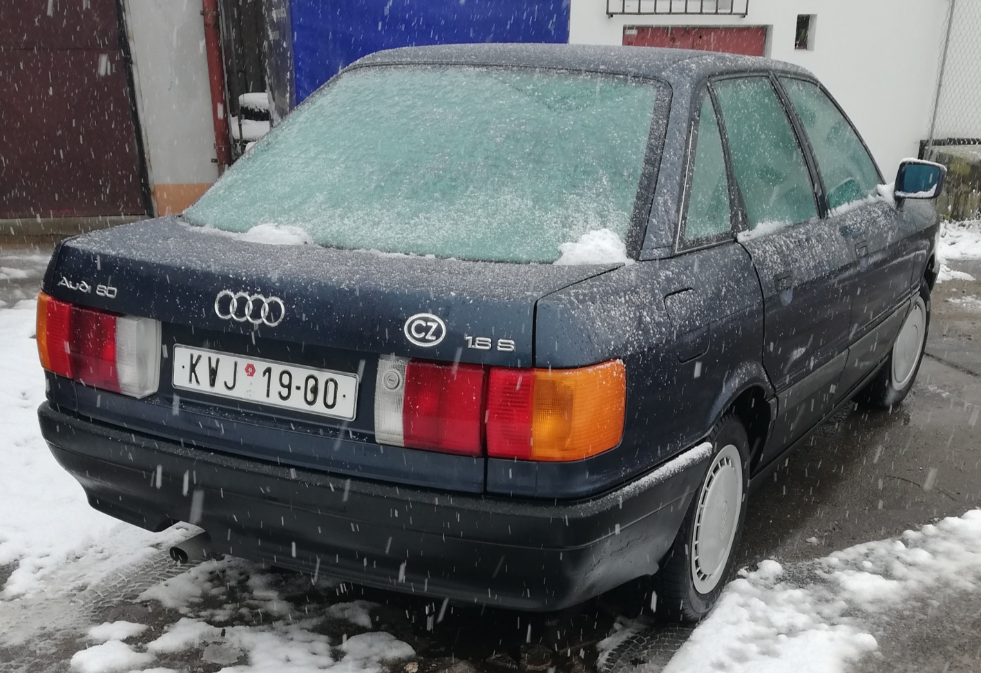 KVJ 19-00, Audi 80 3rd gen (B3/89), 1986–1991