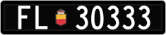 License plate of Liechtenstein, Cars