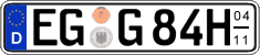 German license plate, Seasonal plates (Oldtimers)