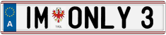 License plate of Austria, Vanity Plates