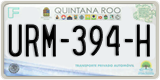 Quintana Roo, Cars (AAA-000-A)