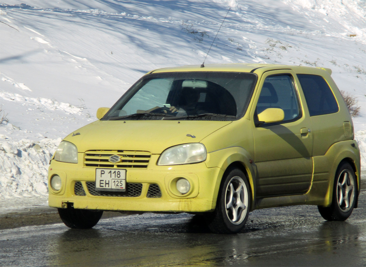 р 118 ен 125, Suzuki Swift 4th gen 3-door Hatch (HT51S/HT81S; JP-market), 2000–2006