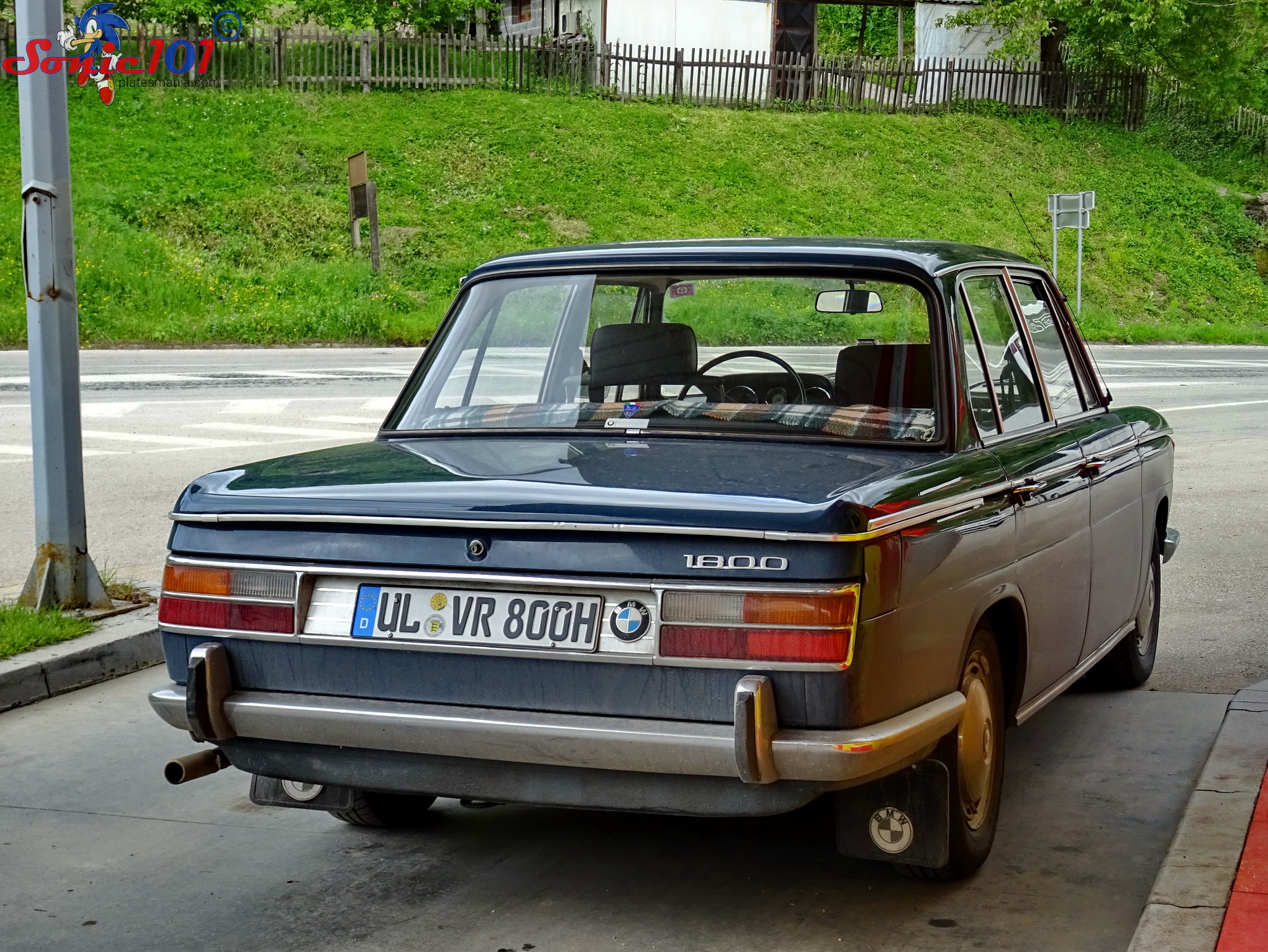 UL VR 800 H, BMW Neue Klasse 1800/2000 (Tilux/Tii) Sedan (121), facelift, 1966–1972